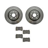 2012-2013 Buick Regal Front Brake Pad and Rotor Kit - DIY Solutions