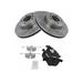 2009-2010 BMW 528i xDrive Front Brake Pad and Rotor Kit - TRQ