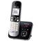 Panasonic KX-TG6821GB Telefon DECT-Telefon Anrufer-Identifikation Schwarz