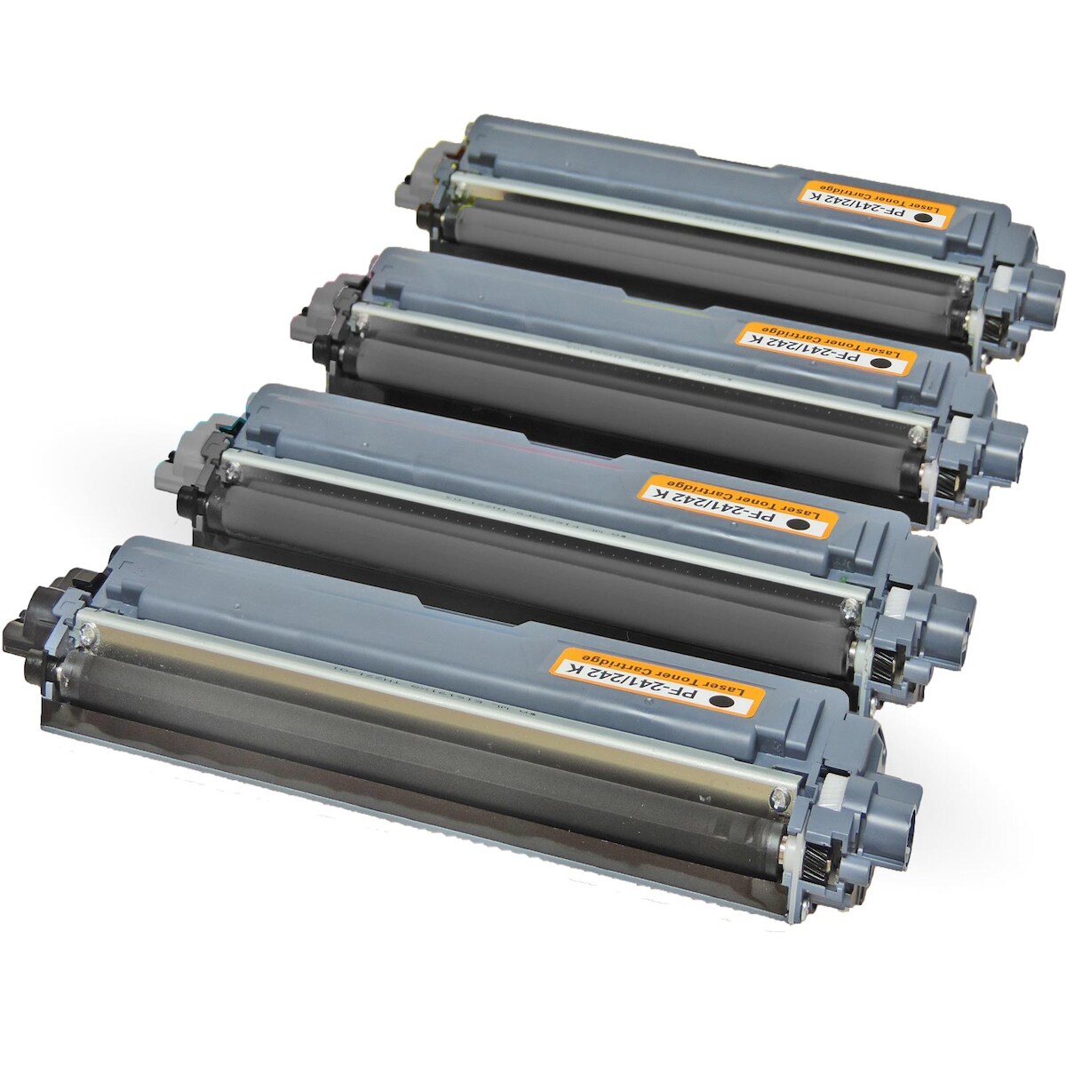 Kompatibel Brother TN-243, TN-247 BK Toner Multipack 4 D&C Tonerpatronen für je 3.000 Seiten, ersetzt TN243KB, TN247BK Image