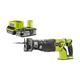 Ryobi - Pack Scie sabre Brushless 18V One+ R18RS7-0 - 1 Batterie 2.5Ah - 1 Chargeur rapide