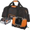 Pack Pro Lithium 4.0 Ah 18 v avec sac de transport - set L1840 bl - AEG