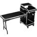 Odyssey Pro Combo Rack with Glide Platform, Side Table, and Casters (14 RU over 16 FZGS1416WDLX