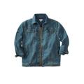 Men's Big & Tall Liberty Blues™ Denim Jacket by Liberty Blues in Blue Wash (Size XL)