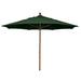 Darby Home Co Sanders 9' Octagonal Market Umbrella Metal in White | Wayfair DBHM7777 42916732