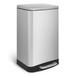 Innovaze Stainless Steel 10.6 Gallon Step on Trash Can Stainless Steel in Gray | 33 H x 14.96 W x 13.78 D in | Wayfair MGCS-A1812430011