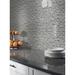 MSI 1" x 2" Natural Stone Mosaic Sheet Tile Natural Stone/Marble in Gray/White | 2 H x 1 W x 0.31 D in | Wayfair CAR-1X2H