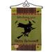 Breeze Decor Witching You 2-Sided Polyester 13 x 19 in. Flag Set in Black/Green | 18.5 H x 13 W in | Wayfair BD-HO-GS-112053-IP-BO-02-D-US12-SB