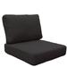 River Brook Indoor/Outdoor 3 Piece Replacement Cushion Set Acrylic in Black/Brown kathy ireland Homes & Gardens by TK Classics | Wayfair