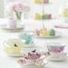 Friendship Royal Albert Miranda Kerr 4 Piece Bone China Teacup & Saucer Set Bone China/Ceramic in Blue/Pink/Yellow | 2.7 H in | Wayfair 40002650