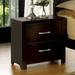 Ebern Designs Canoby 2 Drawer Nightstand in Wood in Brown | 28 H x 26 W x 16 D in | Wayfair 55FDD657A7754B3A87CB534D88EE7366