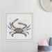 Rosecliff Heights 'Lone Crab' - Picture Frame Painting Print on Paper Paper | 18 H x 18 W x 1.5 D in | Wayfair DEF1D8B314464BB0A4286A7C810257D4