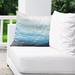 Ivy Bronx Heeter Sky Outdoor Square Pillow Cover & Insert Polyester/Polyfill blend | 16 H x 16 W x 4 D in | Wayfair