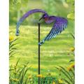 August Grove® Dinjar Hummingbird Spinner Garden Stake Metal | 45.3 H x 16.2 W x 4.8 D in | Wayfair 499F3C88D40F4417B18AC239A05BA5E9