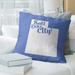 East Urban Home Pillow Polyester/Polyfill blend in Blue | 26 H x 26 W x 4 D in | Wayfair C205FBE36F9B405D8E06AB1C991F301E
