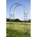 Latitude Run® Alarah Iron Arbor Iron/Metal in Gray | 98 H x 52 W x 22 D in | Wayfair ARB-25