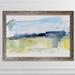 Latitude Run® 'Paynes Gray Plains I' by Paul Cezanne - Picture Frame Print Canvas in Brown | 28 H x 38 W x 1.25 D in | Wayfair