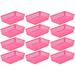 Rebrilliant Storage for Office Drawer Plastic Basket Set Plastic in Pink | 2.25 H x 9 W x 6 D in | Wayfair 11A43AD9DFCE4E4CB014FD48358A125E