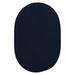 Blue/Navy 180 x 0.5 in Area Rug - Red Barrel Studio® Coletti Port Royale Braided Navy Area Rug, Polypropylene | 180 W x 0.5 D in | Wayfair