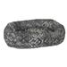 Bowsers Doughnut Polyester/Synthetic Material in Black | 8 H x 35 W x 27 D in | Wayfair 20564