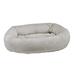 Bowsers Aspen Doughnut Polyester/Synthetic Material in Brown/White | 7 H x 27 W x 22 D in | Wayfair 16061