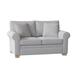 Red Barrel Studio® Quaker 61" Rolled Arm Loveseat Wood/Polyester in Gray | 30 H x 61 W x 37 D in | Wayfair 38B4D502F8024B3B8E770BCD643C3FB6