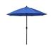 Arlmont & Co. Tyshawn 7.5' Market Umbrella Metal in Blue/Navy | 97 H in | Wayfair 3DB6BB9B05914B7F898A773A7E6D0B50