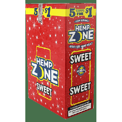 Hemp Zone Sweet Hemp Wraps