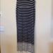 Athleta Skirts | Athleta Maxi Knit Skirt | Color: Blue/White | Size: M