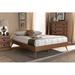 Corrigan Studio® Attalla Platform Bed Wood in Brown | 14.9 H x 57.1 W x 77.4 D in | Wayfair E37FD10DA6814E7AA61D7A4150265D04