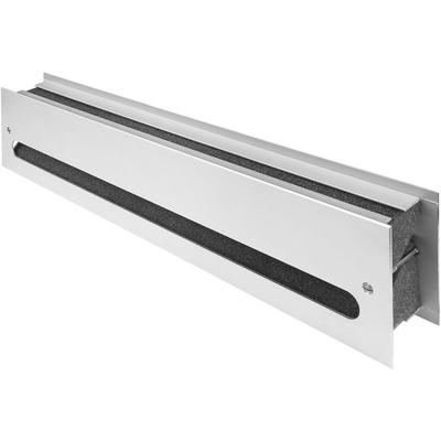 Ms Beschläge - Schalldämmendes Lüftungsgitter Türlüftung Metall en iso 717-1 Silber F1 eloxiert