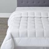 200-TC Cotton Puff Comforter by BrylaneHome in White (Size TWIN)