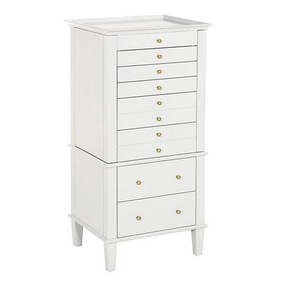 Grace Jewelry Armoire - Soft White - Ballard Designs