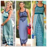 Athleta Dresses | Athleta Rio Maxi Dress | Color: Purple/Red | Size: Xs