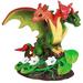 Trinx Chili Pepper Dragon By Stanley Morrison Home Decor Statue Resin in Green/Red | 8 H x 6 W x 4 D in | Wayfair 5C10E3E5ABD546CFBE63F055E7B314BA