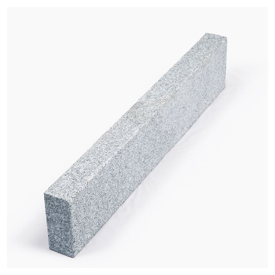 Seltra Natursteine Rasenkanten multi BRAVO EXACTA+ Granit edelgrau, 6x20x100 cm Image