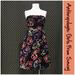 Anthropologie Dresses | Anthro "Martagan Sketch Halter Dress" By Gfs | Color: Black/Purple | Size: 2