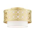 Livex Lighting Calinda 1 Light Semi Flush Mount - 49862-33