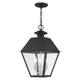 Livex Lighting Mansfield 19 Inch Tall 3 Light Outdoor Hanging Lantern - 27220-04