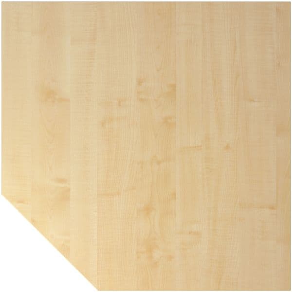 HAMMERBACHER Verkettungsplatte Trapez »Wien« inkl. Stützfuß Ahorn, 120x2.5x120 cm Image