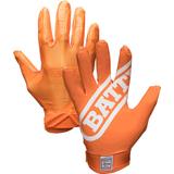 Battle Sports Double Threat Adult Receiver Gloves Orange