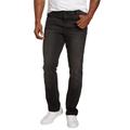 Men's Big & Tall Liberty Blues™ Straight-Fit Stretch 5-Pocket Jeans by Liberty Blues in Black Denim (Size 50 38)