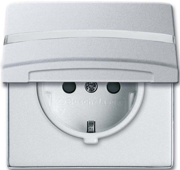 Busch-Jaeger Schuko-Steckdoseneinsatz 20 EUGKBN-33-101 2CKA002064A0300 Image