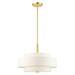 Livex Lighting Meridian 4 Light Mini Chandelier - 50874-12