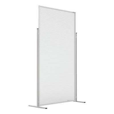 Magnetoplan Nies- und Spuckschutz Trennwand »Evolution« Acrylglas 122 x 46,5 x 200 cm silber, 122x200x46.5 cm Image
