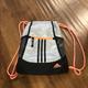 Adidas Bags | Adidas Drawstring Bag/Backpack | Color: Black/White | Size: Os