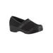 Extra Wide Width Women's Origin Slip-On by Easy Street in Black Lamy (Size 8 WW)