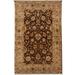 Yellow 48 x 0.25 in Area Rug - Bokara Rug Co, Inc. Hand-Knotted High-Quality Brown & Brown Area Rug Wool, Cotton | 48 W x 0.25 D in | Wayfair