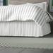 Greenland Home Fashions Ruffled 15" Bed Skirt Cotton in White | 78 W x 80 D in | Wayfair GL-1107FBSK