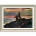 Vault W Artwork 'Sunset Saco Bay' by Winslow Homer - Picture Frame Print on Paper in Gray | 19 H x 26 W x 1.5 D in | Wayfair